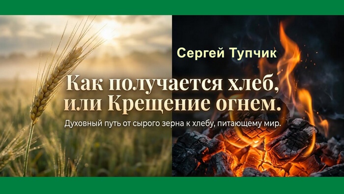 Сергей Тупчик. Как получается хлеб